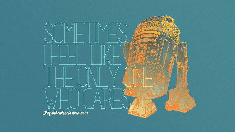 Illustration for article titled Droids Have Feelings too, You Know. Even When They're Not the Droids You're Looking for.
